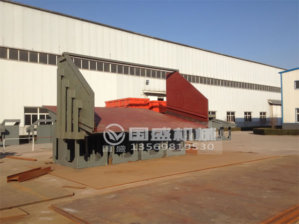 雙台板振動放礦機